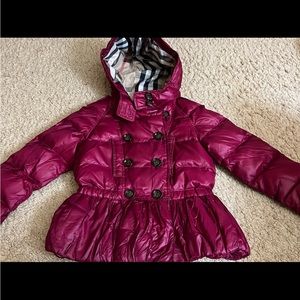 burberry kids Coat size 8Y